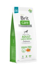 Сухий корм Brit Care Dog Grain-free Adult Large Breed для собак великих порід беззерновий з лососем - 12 кг
