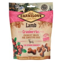 Ласощі Carnilove Dog Crunchy Snack для собак, ягня та журавлина - 200 г