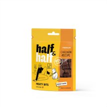 Ласощі HalfHalf м ясні шматочки для котів, із куркою - 50 г