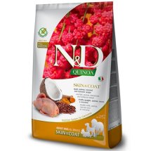 Сухий корм Farmina Dog N&D Quinoa Skin&Coat Quail MEDIUM & MAXI для собак при харчовій алергії середніх та великих порід з перепелом - 2.5 кг