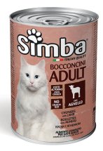 Вологий корм Monge SIMBA Cat Wet для котів ягня - 415 г
