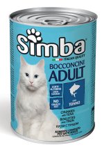 Вологий корм Monge SIMBA Cat Wet для котів тунець - 415 г