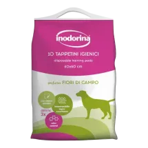 Пелюшки Indorina Tappetini Fiori Di Campo для собак з ароматом польових квітів, 60х60 см - 10 шт