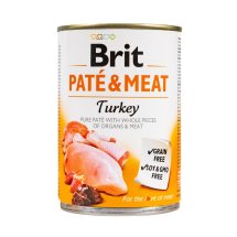Вологий корм Brit Care Pate & Meat для собак з індичкою - 400 г