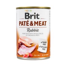 Вологий корм Brit Care Pate & Meat для собак з кроликом - 400 г