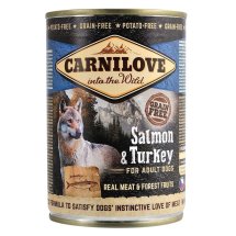 Вологий корм Carnilove Salmon & Turkey для собак лосось та індичка - 400 г