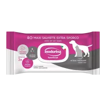 Вологі серветки Inodorina Functional Acqua Micellare для собак та котів з міцелярною водою - 40 шт