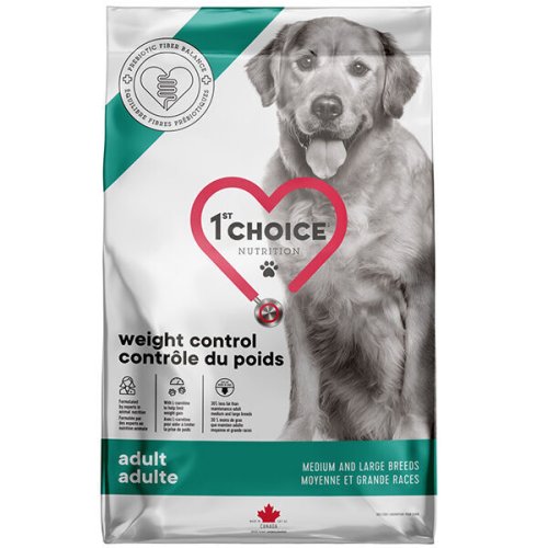 Сухий корм 1st Choice Dog Adult Weight Control Medium and Large Фест Чойс Контроль Ваги для собак середніх та великих порід - 10 кг