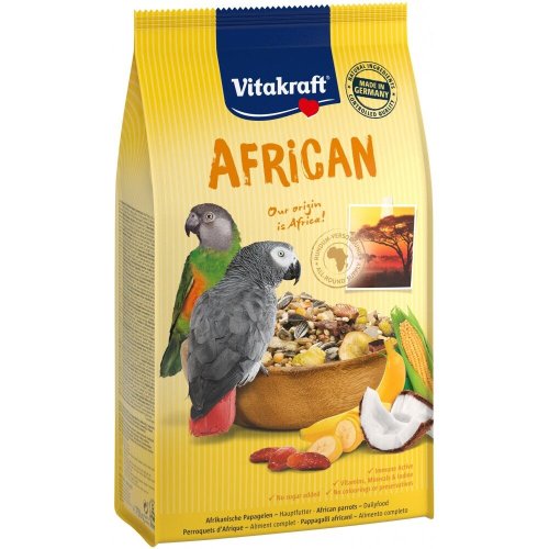 Корм Vitakraft African для великих африканських папуг для жако - 750 г