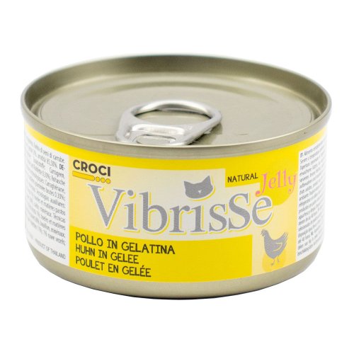 Вологий корм Vibrisse Cat JELLY Для котів куряче філе в желе - 70 г