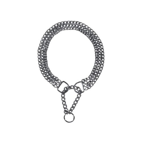 Нашийник-зашморг Trixie для собак потрійний хромований розмір 50 см/2.5 мм - L