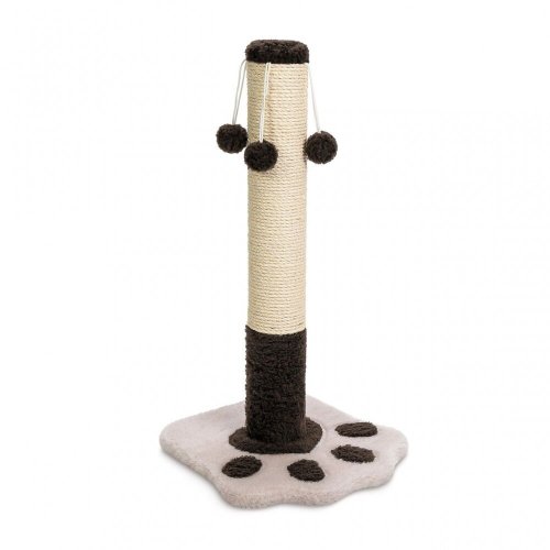 Дряпка Природа Д04 Лапка для котів з чотирма бубонами 37x37x67 см - 1 шт