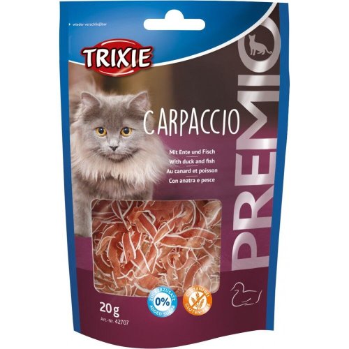Ласощі Trixie Premio Carpaccio для котів з качкою та рибою - 20 г