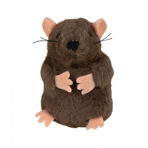 Іграшка Trixie для котів Кріт з котячою м'ятою та звуком плюш 5 см - 1 шт