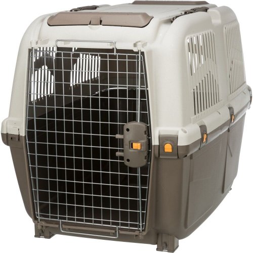 Контейнер-переноска Trixie для собак Skudo 6 вагою до 40 кг коричнева пластик розмір63x70x92 см - M-L