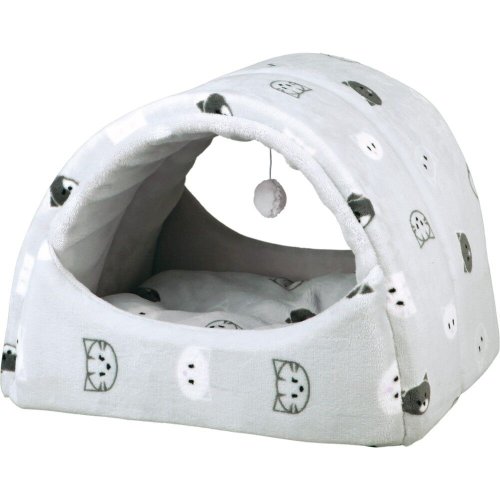 Будиночок-тунель Trixie для котів Mimi сірий 42х35х35 см - 1 шт