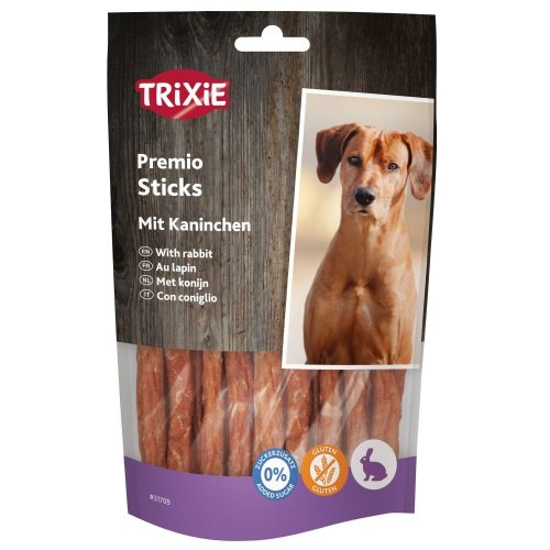 Ласощі Trixie Premio Rabbit Sticks для собак палички з кроликом - 100 г