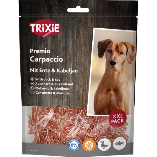 Ласощі Trixie Premio Carpaccio XXL для собак з качкою та рибою - 80 г