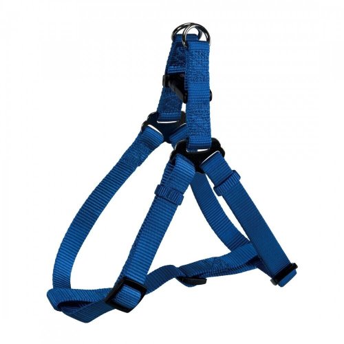 Шлея-петля Trixie для собак Premium нейлон синя розмір 40-50 см/15 мм - S