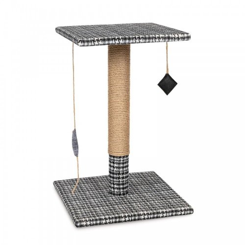 Дряпка Природа Фелікс МІКС стовпчик з платформою для котів 36х36х54 см - 1 шт