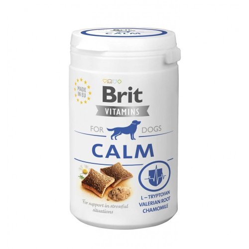 Вітаміни Brit Vitamins Calm для собак для підтримки нервової системи протеїн з комах - 150 г