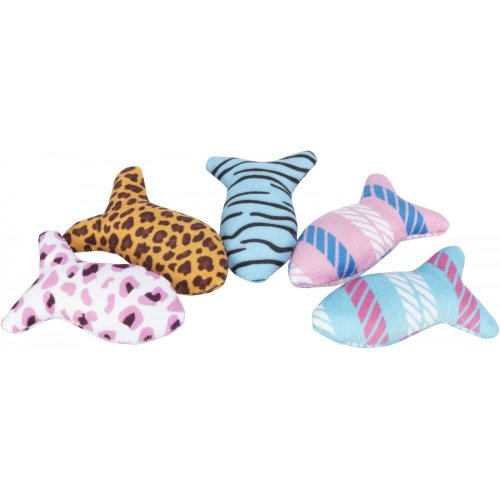 Іграшка Trixie для котів Риба з котячою м ятою поліестер кольорова 8 см - 1 шт