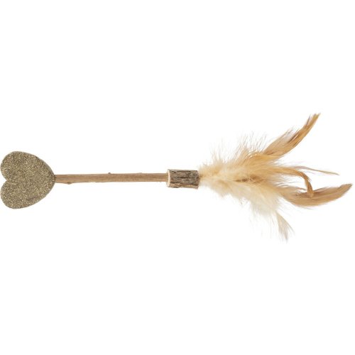 Іграшка Trixie для котів Льодяник з мататабі і сердечком 23 см - 1 шт