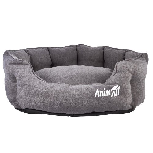 Лежак AnimAll Rolyal S GREY 48x42x20 - 1 шт