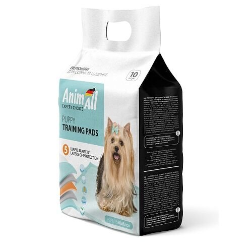 Пелюшки AnimAll 60х60 см - 10 шт