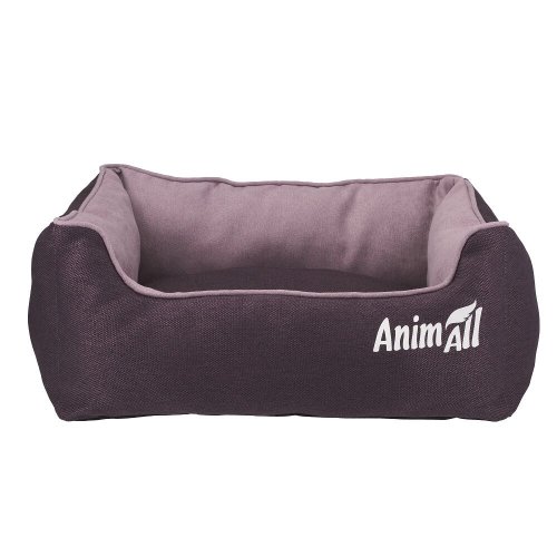 Лежак AnimAll Nena S VELOURS Berry 45x35x16 - 1 шт