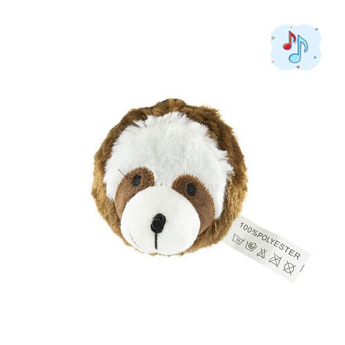 Іграшка для собак Animall GriZzly М'яка Лінивець 9 см - 1 шт