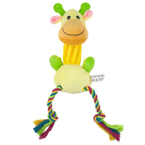 Іграшка для собак Animall GriZzly М'яка Жираф 30х13х10 см - 1 шт