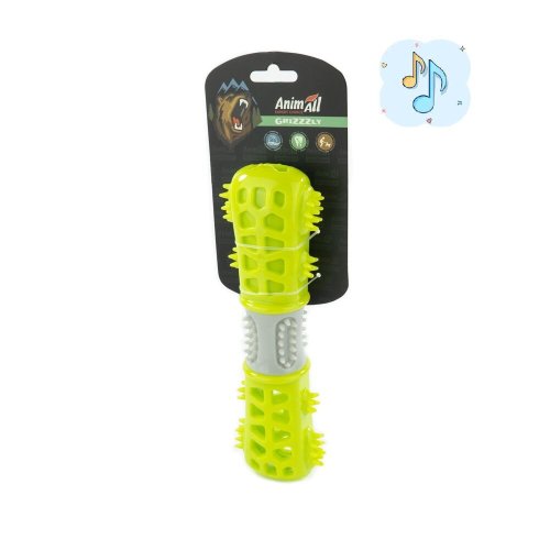 Іграшка для собак Animall GriZzly мультифункціональна кістка 24.4х7.3х5.1 см - Зелений