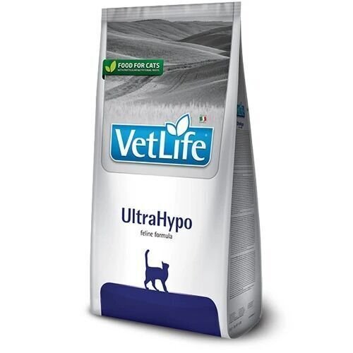 Сухий корм Farmina Cat Vet Life UltraHypo для котів при харчовій алергії - 2 кг