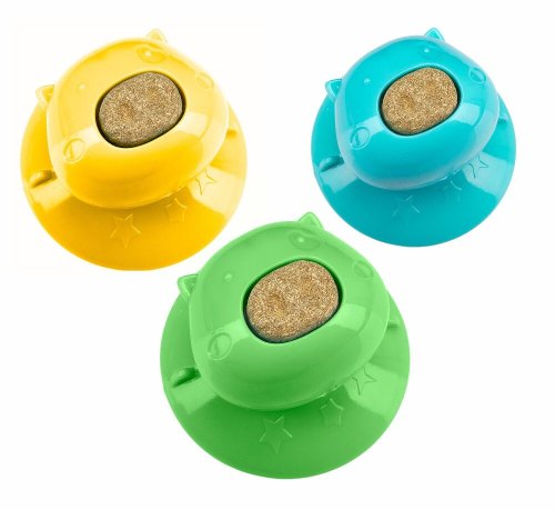 Іграшка для котів Animall CrazZzy на присосці "Pig" колір у асортименті - 1 шт