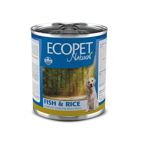 Вологий корм Farmina Dog ECOPET NATURAL Dog FISH & RICE для собак з оселедцем - 300 г