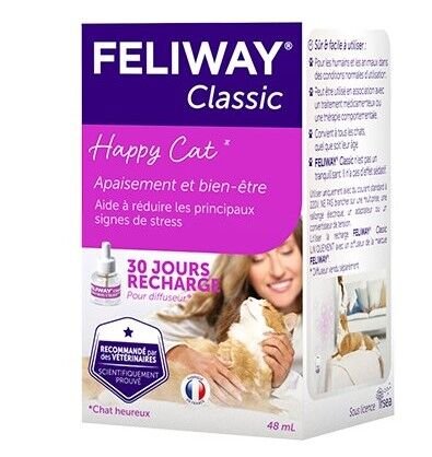 Змінний блок Ceva Feliway КЛАСІК для зняття стресу у котів 48 мл - 1 шт