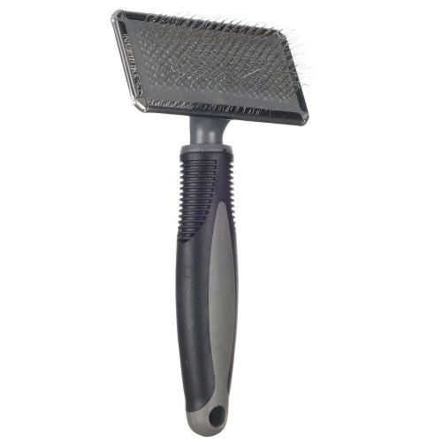 Щітка-пуходерка Flamingo COMFORT для собак М 16.5Х9 см - 1 шт