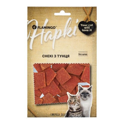 Ласощі Flamingo Cat Снеки з тунця для котів - 50 г