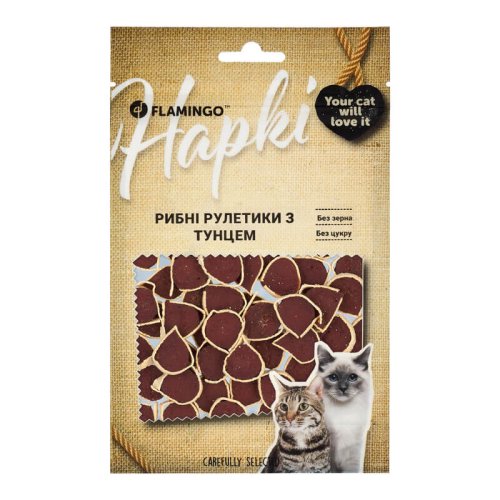 Ласощі Flamingo Cat Суші з тунця для котів - 50 г