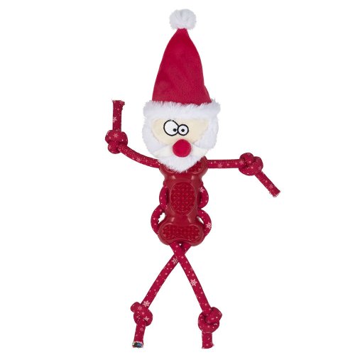 Іграшка для собак Animall GriZzly Санта Клаус червоного кольору 43х27х8 см - 1 шт