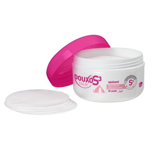 Спонжі Ceva Дуксо S3 КАЛМ для подразненої шкіри собак та котів - 30 шт