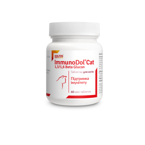 Вітаміни Dolfos для котів ІмуноДол Кет - 60 таб