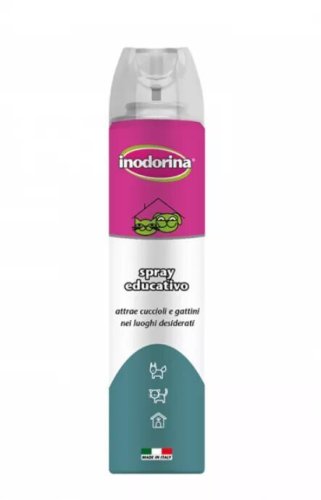 Спрей Inodorina Atrattivo EduCativo для привчання цуценят і кошенят до туалету - 300 мл