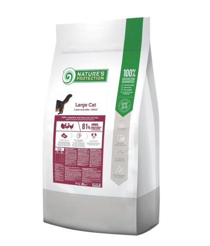 Сухий корм Nature's Protection Cat Large для котів Великих порід з птицею - 18 кг