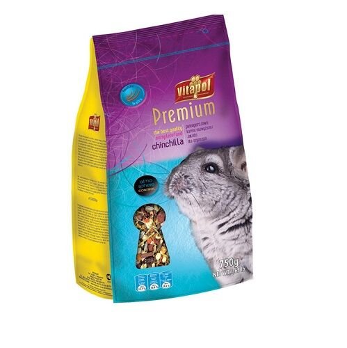 Корм Vitapol Вітапул для шиншил Преміум - 750 г
