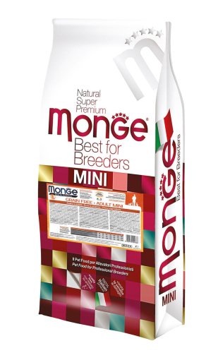 Сухий корм Monge Dog Bwild Duck Grain Free Mini качка для дорослих собак - 15 кг