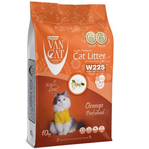 Наповнювач VanCat Бентоніт аромат Помаранч - 10 кг