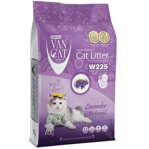 Наповнювач VanCat Бентоніт аромат Лаванда - 10 кг