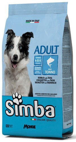 Сухий корм Monge SIMBA Tuna Dog тунець для дорослих собак - 20 кг